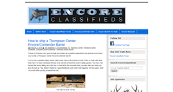 Desktop Screenshot of encoreclassifieds.com